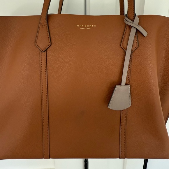 Tory Burch Perry Leather Tote - Picture 2 of 10